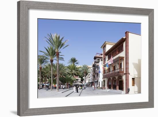 Town Hall at Plaza De Las Americas Square, San Sebastian, La Gomera, Canary Islands, Spain, Europe-Markus Lange-Framed Photographic Print