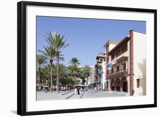 Town Hall at Plaza De Las Americas Square, San Sebastian, La Gomera, Canary Islands, Spain, Europe-Markus Lange-Framed Photographic Print