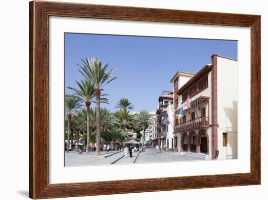 Town Hall at Plaza De Las Americas Square, San Sebastian, La Gomera, Canary Islands, Spain, Europe-Markus Lange-Framed Photographic Print