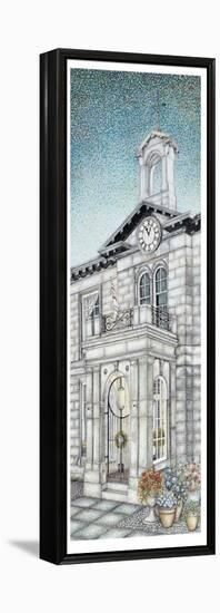 Town Hall Clock, Kirkby Lonsdale, Cumbria, 2009-Sandra Moore-Framed Premier Image Canvas