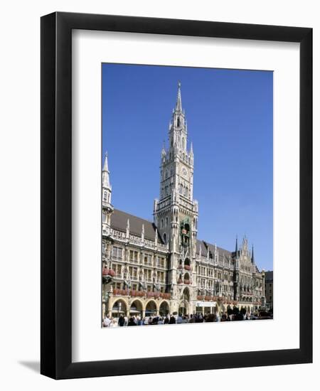 Town Hall, Munich, Bavaria, Germany-Peter Scholey-Framed Photographic Print