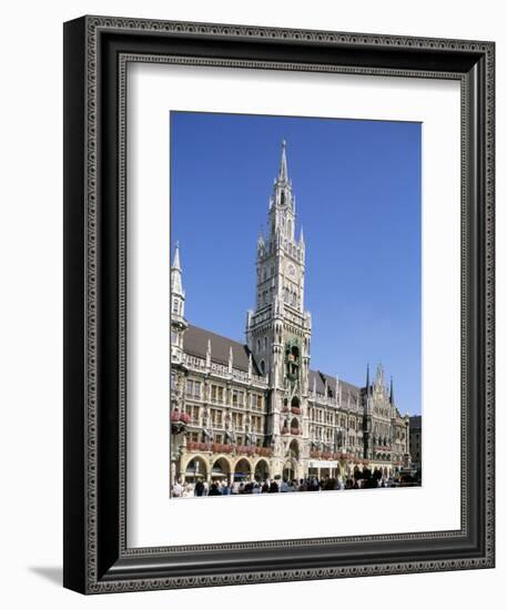 Town Hall, Munich, Bavaria, Germany-Peter Scholey-Framed Photographic Print