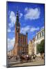 Town Hall of Rechtstadt District on Long Market in Gdansk, Gdansk, Pomerania, Poland, Europe-Hans-Peter Merten-Mounted Photographic Print