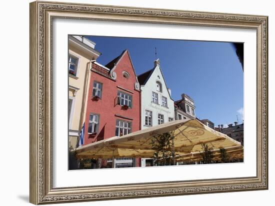 Town Hall Square, Tallin, Estonia, 2011-Sheldon Marshall-Framed Photographic Print