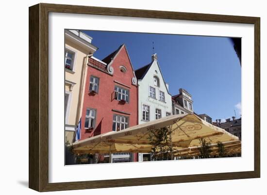 Town Hall Square, Tallin, Estonia, 2011-Sheldon Marshall-Framed Photographic Print