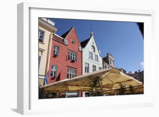 Town Hall Square, Tallin, Estonia, 2011-Sheldon Marshall-Framed Photographic Print