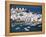 Town, Harbour and Windmills, Mykonos Town, Island of Mykonos, Cyclades, Greece-Lee Frost-Framed Premier Image Canvas
