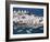 Town, Harbour and Windmills, Mykonos Town, Island of Mykonos, Cyclades, Greece-Lee Frost-Framed Photographic Print