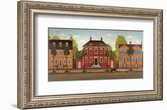 Town Houses I-Diane Ulmer Pedersen-Framed Art Print