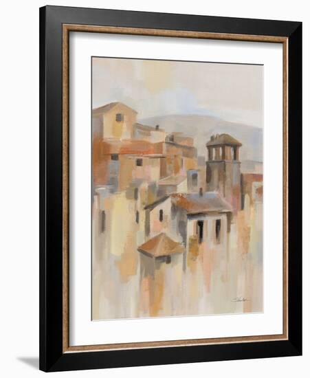 Town in Umbria II-Silvia Vassileva-Framed Art Print