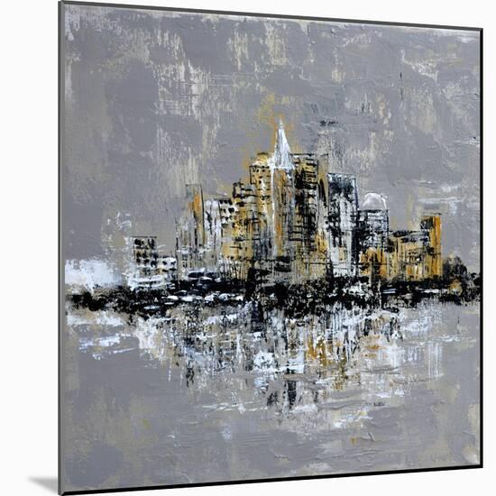 Town Line-Pol Ledent-Mounted Art Print