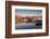 Town Marina at Sunset, Propriano, Corsica, France-Walter Bibikow-Framed Photographic Print