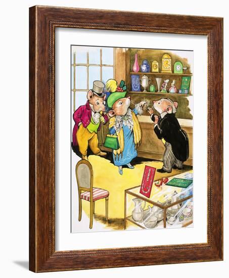 Town Mouse and Country Mouse-Philip Mendoza-Framed Giclee Print