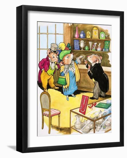 Town Mouse and Country Mouse-Philip Mendoza-Framed Giclee Print