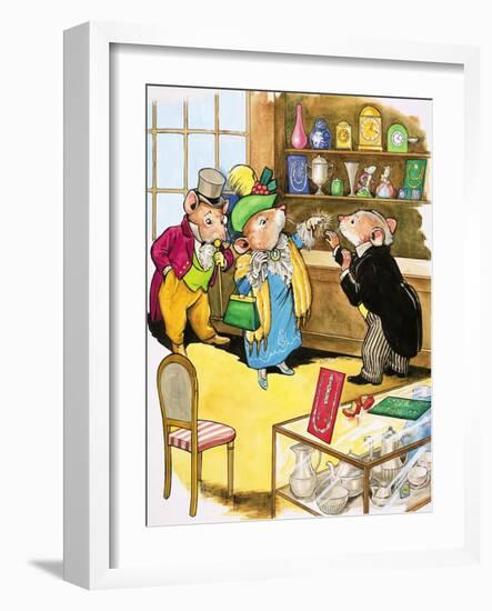 Town Mouse and Country Mouse-Philip Mendoza-Framed Giclee Print