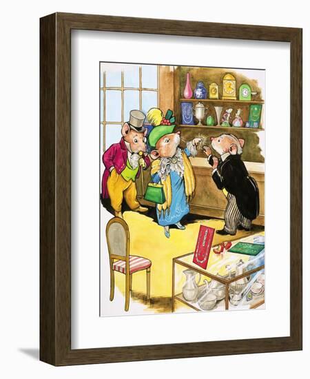 Town Mouse and Country Mouse-Philip Mendoza-Framed Giclee Print