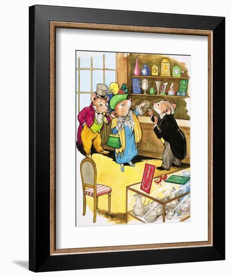 Town Mouse and Country Mouse-Philip Mendoza-Framed Giclee Print