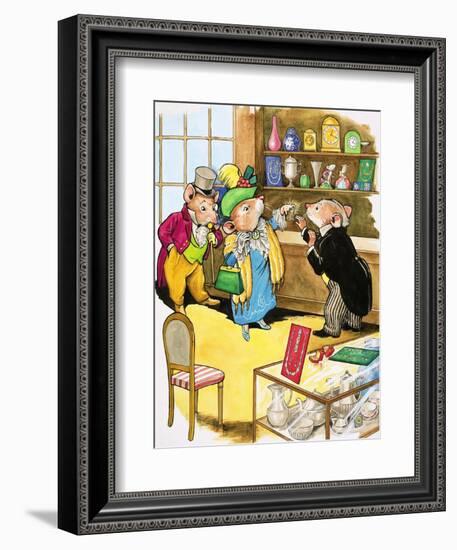 Town Mouse and Country Mouse-Philip Mendoza-Framed Giclee Print