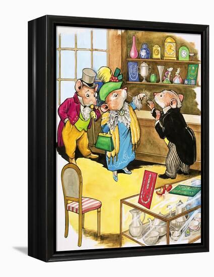 Town Mouse and Country Mouse-Philip Mendoza-Framed Premier Image Canvas