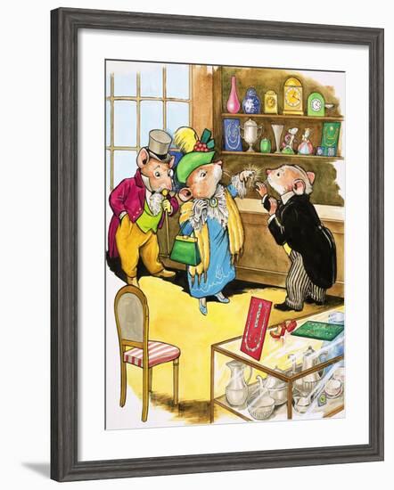 Town Mouse and Country Mouse-Philip Mendoza-Framed Giclee Print