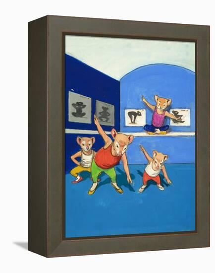Town Mouse and Country Mouse-Philip Mendoza-Framed Premier Image Canvas