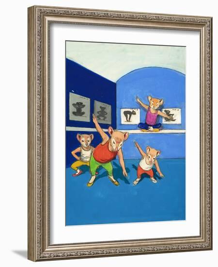 Town Mouse and Country Mouse-Philip Mendoza-Framed Giclee Print