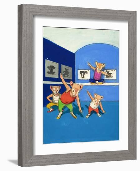 Town Mouse and Country Mouse-Philip Mendoza-Framed Giclee Print