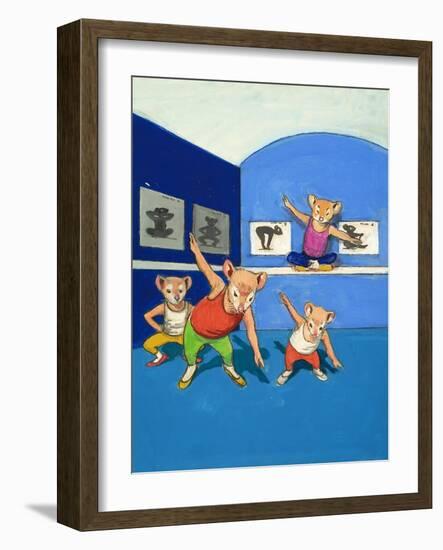 Town Mouse and Country Mouse-Philip Mendoza-Framed Giclee Print