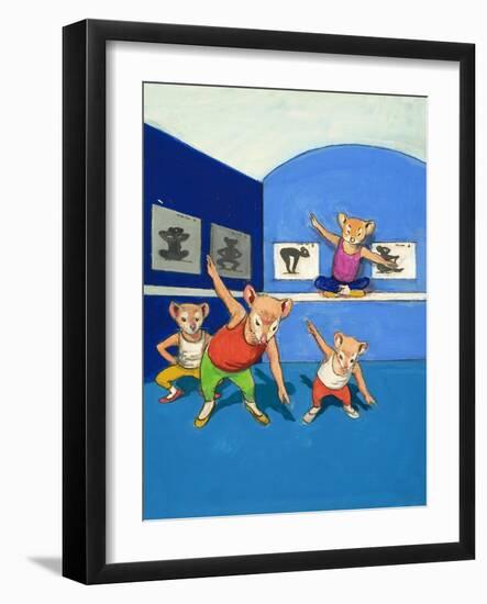 Town Mouse and Country Mouse-Philip Mendoza-Framed Giclee Print