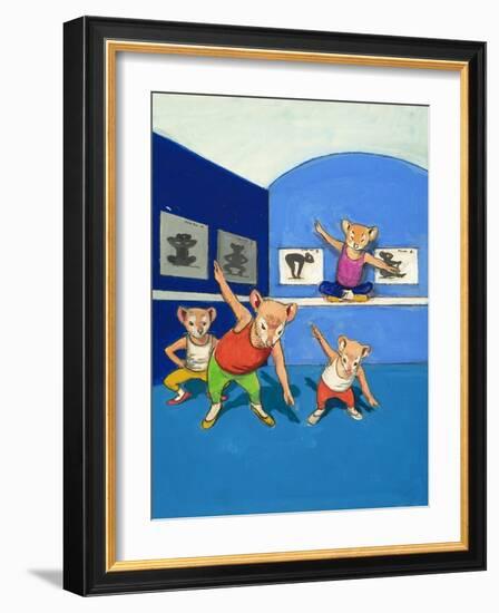 Town Mouse and Country Mouse-Philip Mendoza-Framed Giclee Print