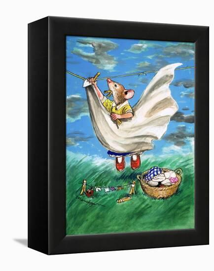 Town Mouse and Country Mouse-Mendoza-Framed Premier Image Canvas