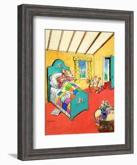 Town Mouse and Country Mouse-Mendoza-Framed Giclee Print