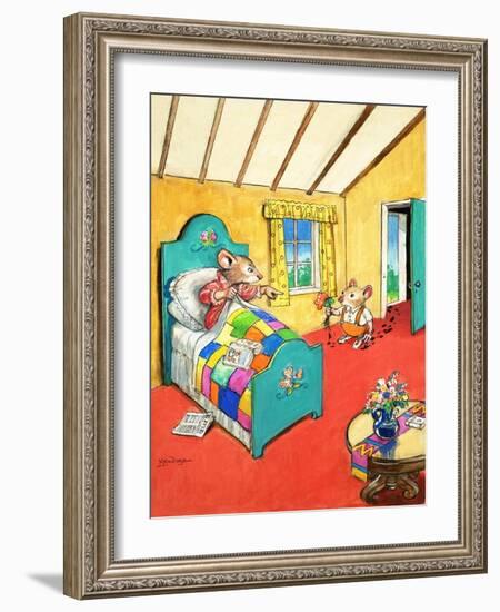 Town Mouse and Country Mouse-Mendoza-Framed Giclee Print