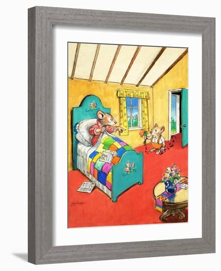 Town Mouse and Country Mouse-Mendoza-Framed Giclee Print