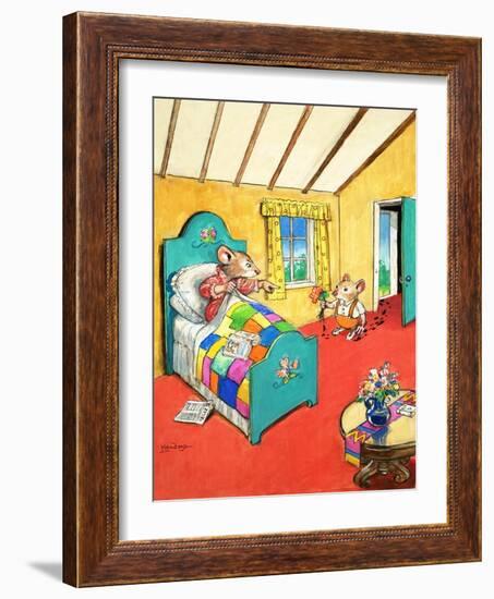 Town Mouse and Country Mouse-Mendoza-Framed Giclee Print