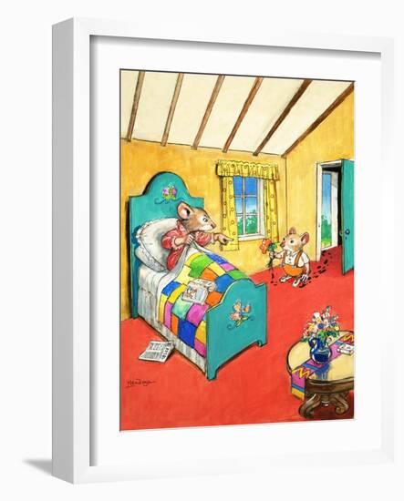 Town Mouse and Country Mouse-Mendoza-Framed Giclee Print