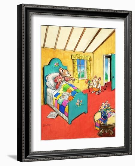 Town Mouse and Country Mouse-Mendoza-Framed Giclee Print