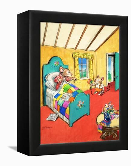 Town Mouse and Country Mouse-Mendoza-Framed Premier Image Canvas