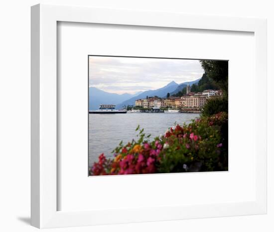 Town of Bellagio and Lake Como, Lombardy, Italian Lakes, Italy, Europe-Frank Fell-Framed Photographic Print