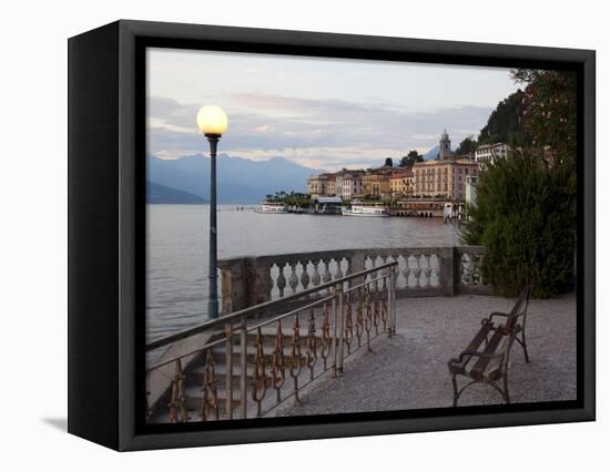 Town of Bellagio, Lake Como, Lombardy, Italian Lakes, Italy, Europe-Frank Fell-Framed Premier Image Canvas