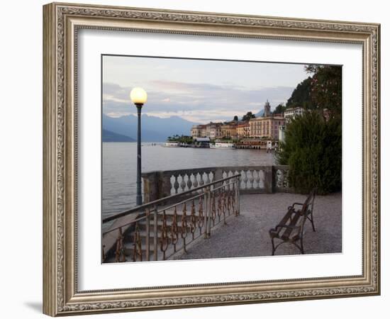 Town of Bellagio, Lake Como, Lombardy, Italian Lakes, Italy, Europe-Frank Fell-Framed Photographic Print