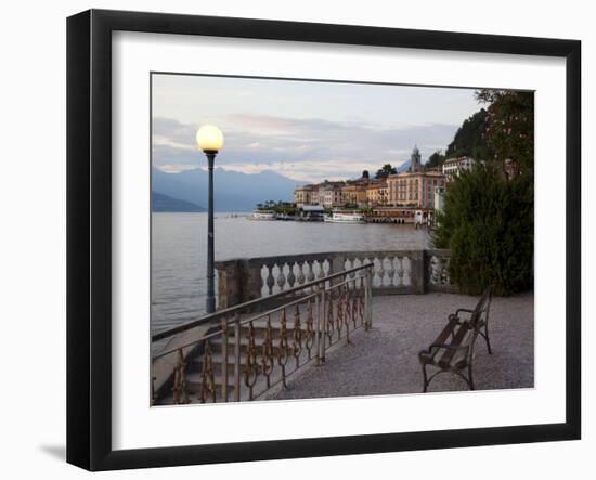 Town of Bellagio, Lake Como, Lombardy, Italian Lakes, Italy, Europe-Frank Fell-Framed Photographic Print