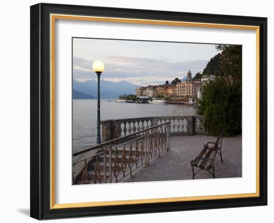 Town of Bellagio, Lake Como, Lombardy, Italian Lakes, Italy, Europe-Frank Fell-Framed Photographic Print