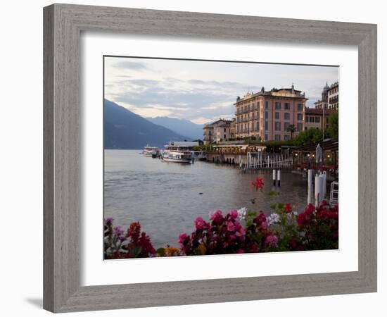 Town of Bellagio, Lake Como, Lombardy, Italian Lakes, Italy, Europe-Frank Fell-Framed Photographic Print