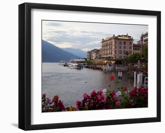 Town of Bellagio, Lake Como, Lombardy, Italian Lakes, Italy, Europe-Frank Fell-Framed Photographic Print