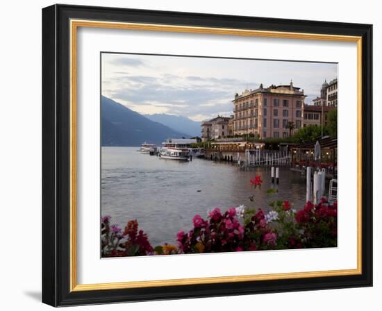 Town of Bellagio, Lake Como, Lombardy, Italian Lakes, Italy, Europe-Frank Fell-Framed Photographic Print