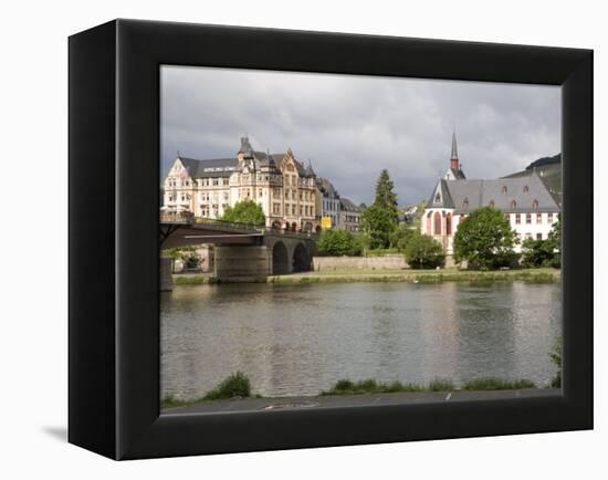 Town of Bernkastel Along the Rhine, Rhineland-Palatinate, Germany, Europe-Olivieri Oliviero-Framed Premier Image Canvas