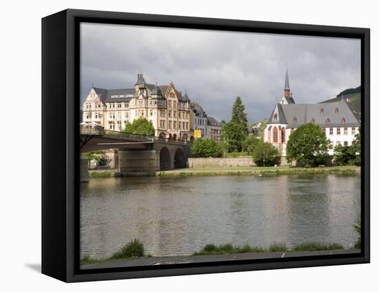Town of Bernkastel Along the Rhine, Rhineland-Palatinate, Germany, Europe-Olivieri Oliviero-Framed Premier Image Canvas