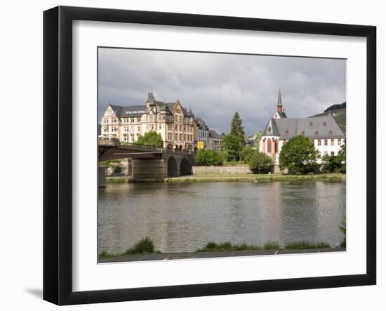 Town of Bernkastel Along the Rhine, Rhineland-Palatinate, Germany, Europe-Olivieri Oliviero-Framed Photographic Print