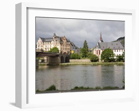 Town of Bernkastel Along the Rhine, Rhineland-Palatinate, Germany, Europe-Olivieri Oliviero-Framed Photographic Print